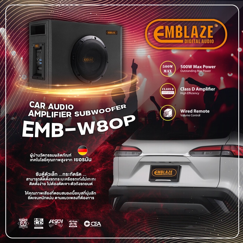 ACTIVE SUBWOOFER BOX